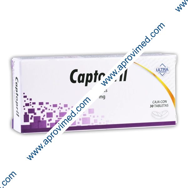 CAPTOPRIL (Ultra) c/30 TABS. 25 MG.
