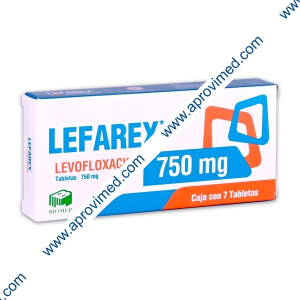 LEFAREX c/7 TABS. 750 MG.