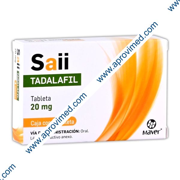 SAII c/1 TABLETA 20 MG.