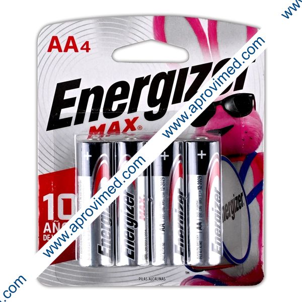 ENERGIZER MAX Alcalina "AA" Blister c/4 Pzs.