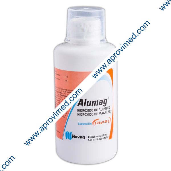 ALUMAG SUSP. Fco. 240 ML. 3.7-4.0 G/100 ML.