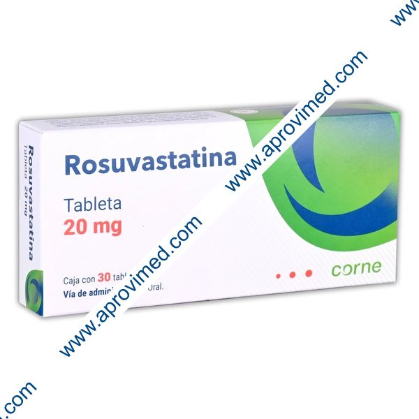 ROSUVASTATINA (Corne) c/30 TABS. 20 MG.