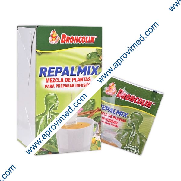 REPALMIX Té p/infusión Cja. c/25 SOBS. 1.5 G.