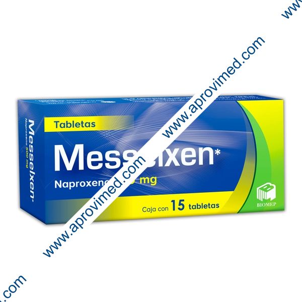 MESSELXEN c/15 TABS. 500 MG.