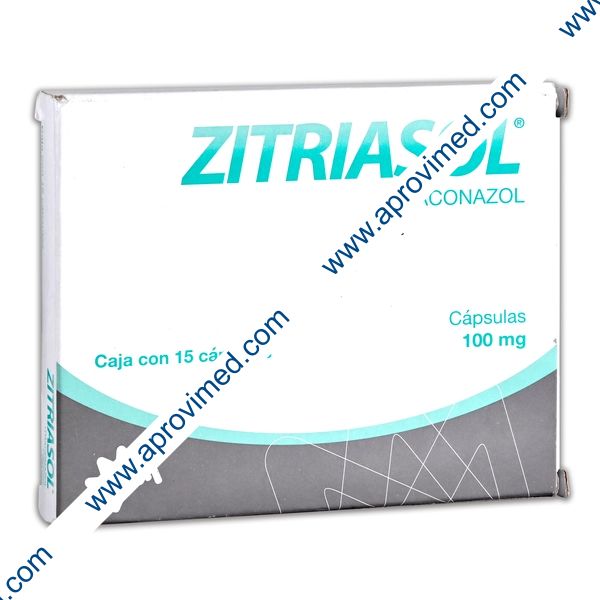 ZITRIASOL c/15 CAPS. 100 MG.