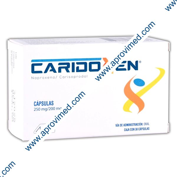 CARIDOXEN c/30 CAPS. 250/200 MG.