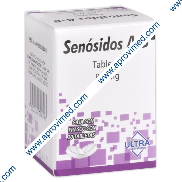 SENÓSIDOS A-B (Ultra) c/20 TABS. 8.6 MG.