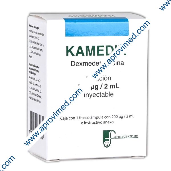 KAMEDIX Sol. Iny. c/1 FCO. AMP. 200 MCG/2 ML.
