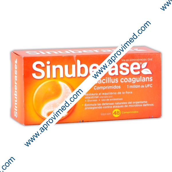 SINUBERASE c/48 COMPS. 1 MILLÓN de UFC.