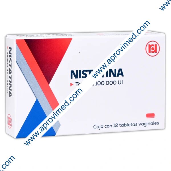 NISTATINA (Randall) c/12 TABS. Vaginales 100,000 UI.