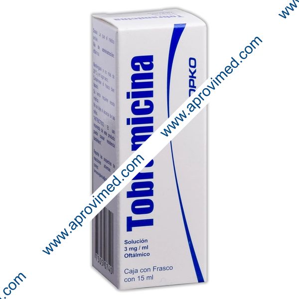 TOBRAMICINA (Opko) Sol. Oft. Fco. Gotero 15 ML. 3 MG/1 ML.