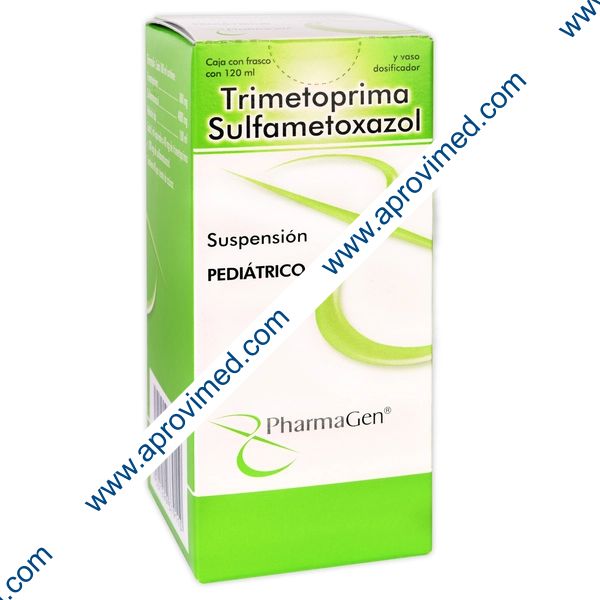 TRIMETOPRIMA/SULFAMETOXAZOL (Pharmagen) SUSP. Fco.120 ML. 40-200 MG/5 ML.
