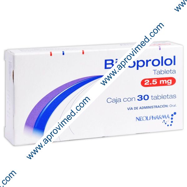 BISOPROLOL (Neolpharma) c/30 TABS. 2.5 MG.