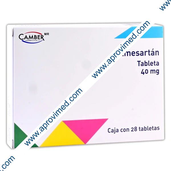 OLMESARTÁN (Camber) c/28 TABS. 40 MG.