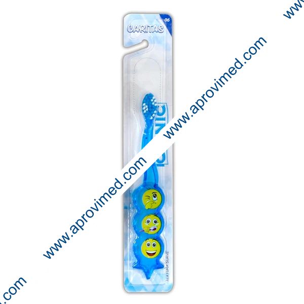 CEPILLO DENTAL (Clinic) CARITAS Suave Blister c/1 Pza.