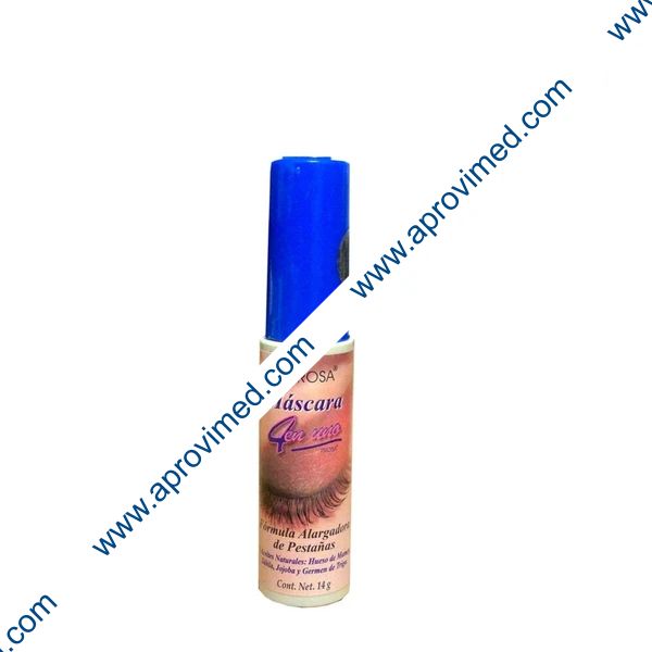 MASCARA 4 en UNO Color AZUL Tubo c/14 G.