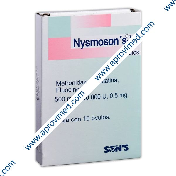 NYSMOSON´S-V c/10 OVULOS. 0.5mg/500mg/100,000u.