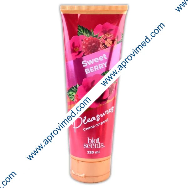 PLEASURES SWEET BERRY Crema Corporal TUBO c/220 ML.