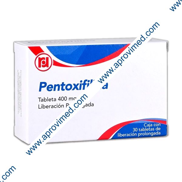 PENTOXIFILINA (Randall) c/30 TABS. L.P. 400 MG.