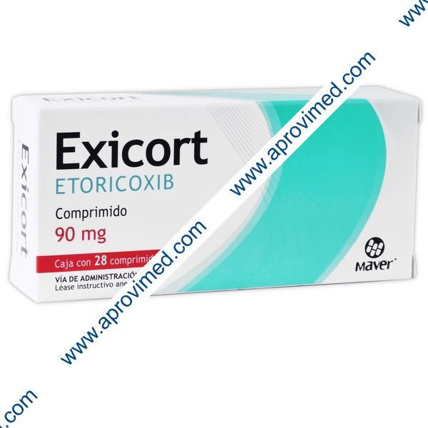EXICORT c/28 COMPS. 90 MG.