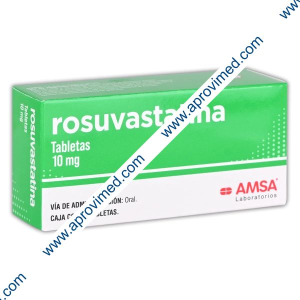 ROSUVASTATINA (Amsa) c/30 TABS. 10 MG.