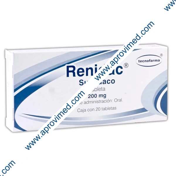 RENIDAC c/20 TABS. 200 MG.