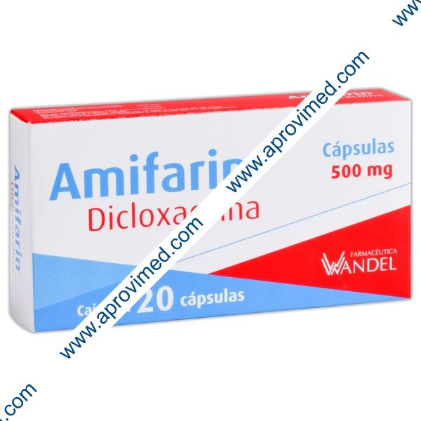 AMIFARIN c/20 CAPS. 500 MG.
