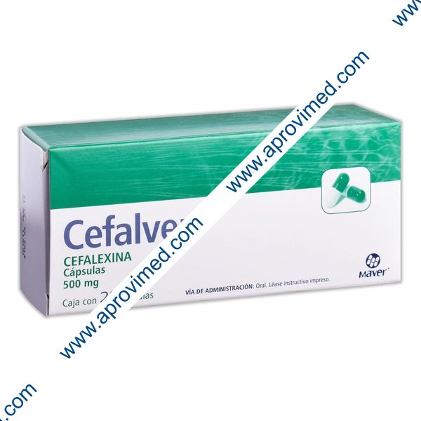 CEFALVER c/20 CAPS. 500 MG.