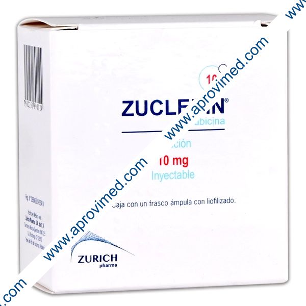 ZUCLEBIN Sol. Iny. c/1 FCO. AMP. 10 MG.