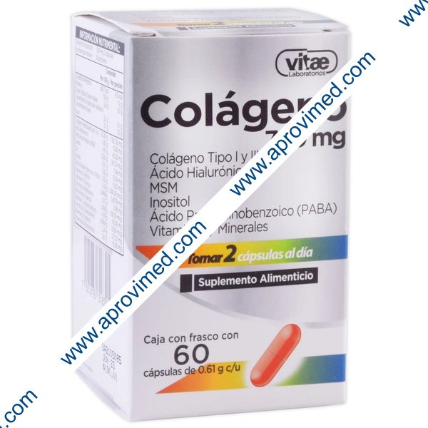 COLÁGENO (Vitae) c/60 CAPS. 0.61 G.