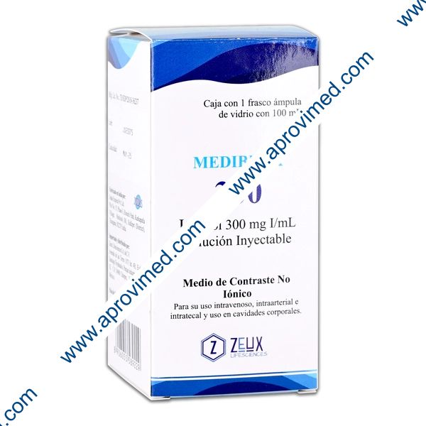 MEDIBRUX Sol. Iny. c/1 FCO. AMP. 100 ML. 300 MG/1 ML.