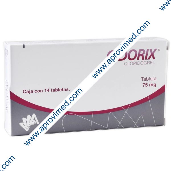 CIDORIX c/14 TABS. 75 MG.