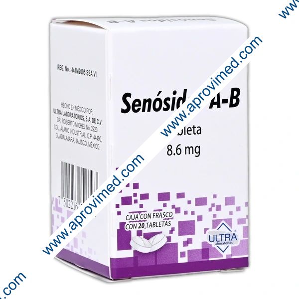 SENÓSIDOS A-B (Ultra) c/20 TABS. 8.6 MG.