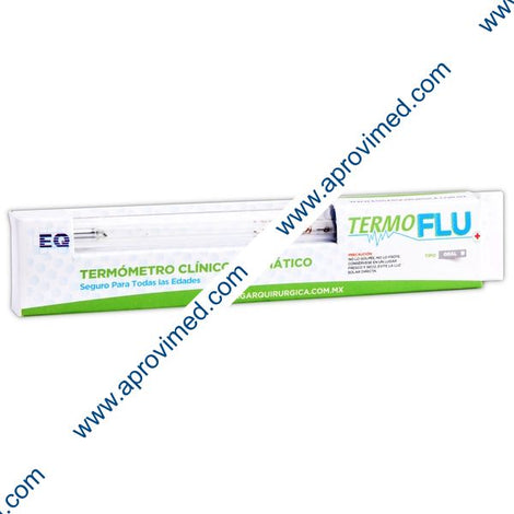 TERMÓMETRO CLÍNICO Prismático ORAL (TermoFlu) c/1 Pza.