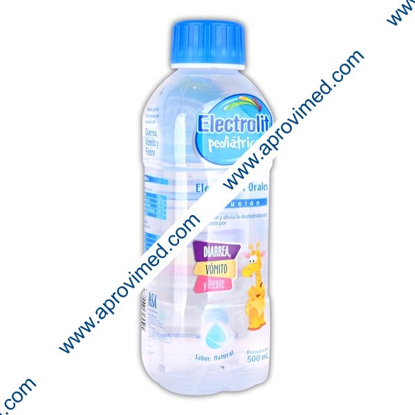 ELECTROLIT PEDIÁTRICO Electrolitos Orales SOL. SAB. NATURAL 500 ML.