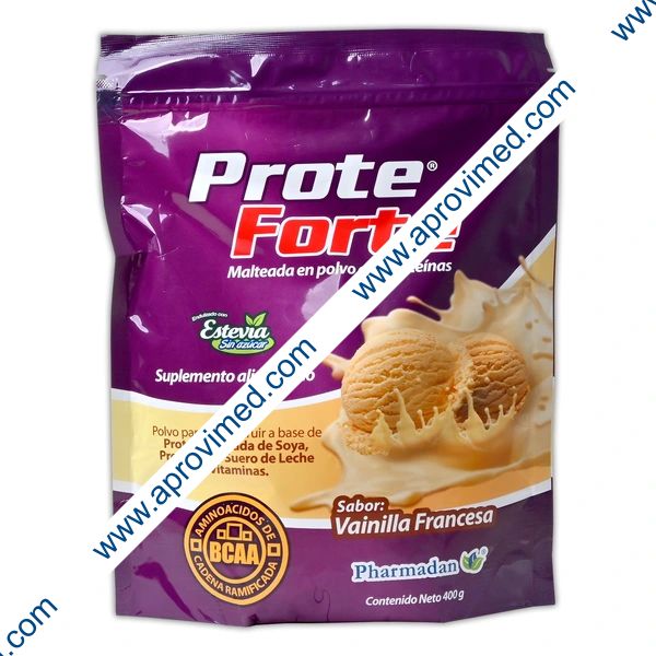 PROTE FORTE POLVO Sab. Vainilla Francesa BOLSA c/400 G.