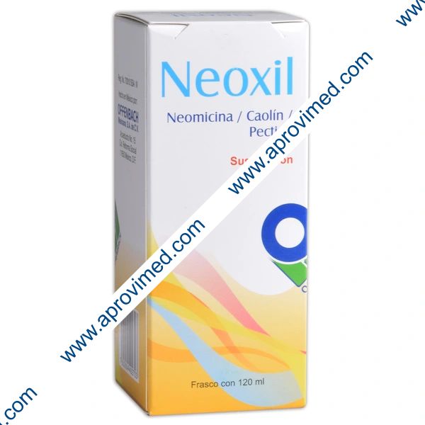 NEOXIL SUSP. Fco. 120 ML. 0.710-20.0-1.0 G/100 ML.