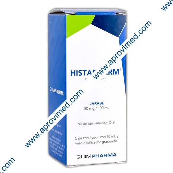HISTAPHARM JARABE Fco.  60 ML. 50 MG/100 ML.
