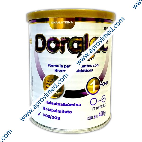 DORALAC 1 (0-6 Meses) LECHE en POLVO Lata c/400 G.
