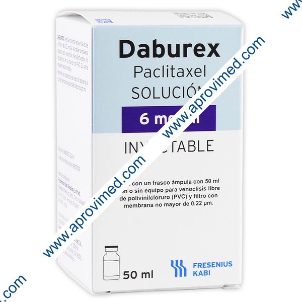 DABUREX Sol. Iny. c/1 FCO. AMP. 50 ML. 6 MG/1 ML.