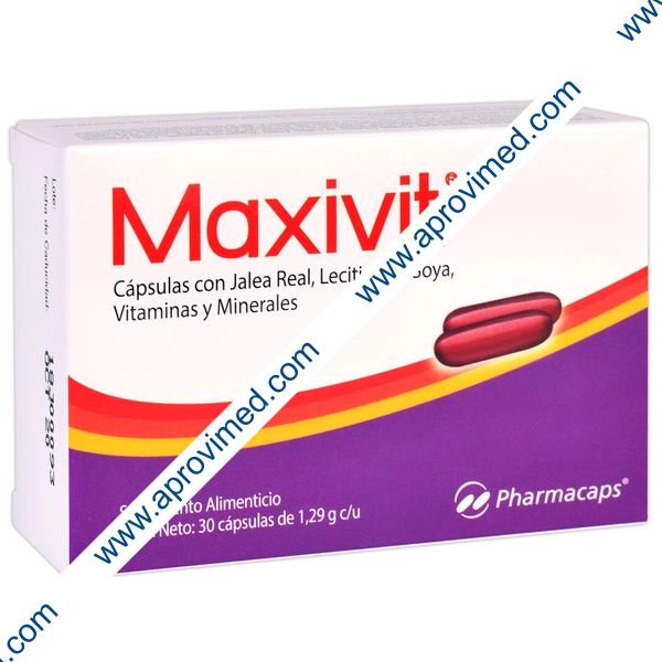 MAXIVIT Caja c/30 CÁPS. 1.29 G. – APROVISIONAMIENTO MEDICO