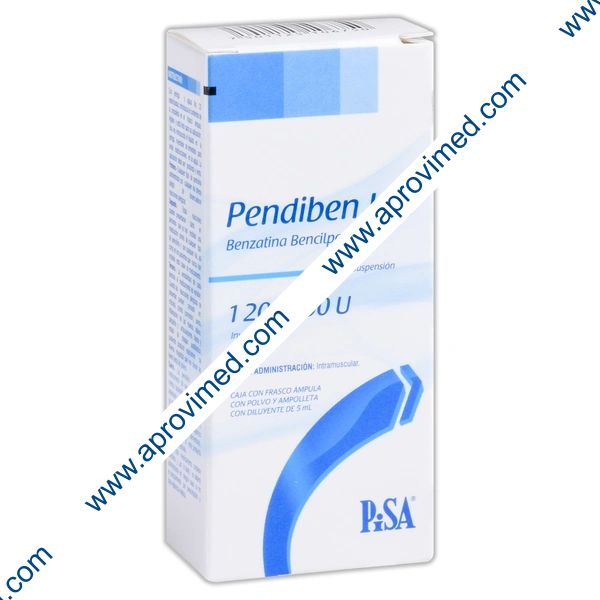 PENDIBEN L-A Susp. Iny. c/1 FCO. AMP. 1´200,000 U/5 ML.