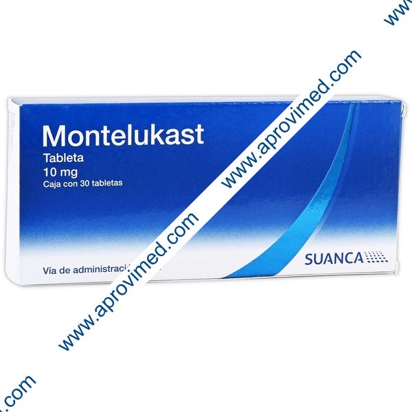 MONTELUKAST (Suanca) c/30 TABS. 10 MG.