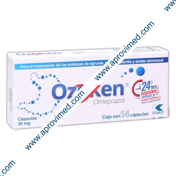 OZOKEN 24H c/ 14 CAPS. 20 MG.
