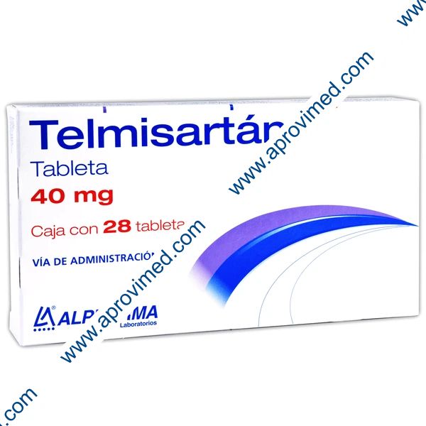 TELMISARTÁN (Alpharma) c/28 TABS. 40 MG.