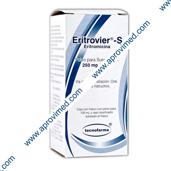 ERITROVIER-S SUSP. Fco. 100 ML. 250 MG/5 ML.