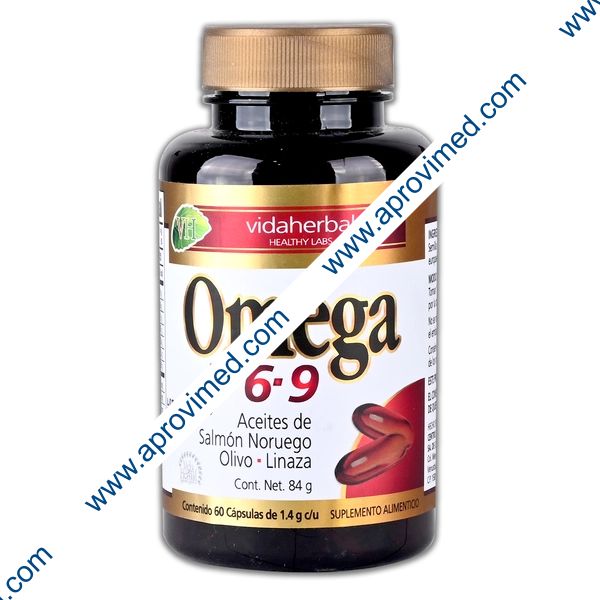 OMEGA 3-6-9 (Vida Herbal) c/60 CAPS 1.4 G.