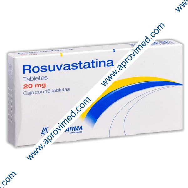 ROSUVASTATINA (Alpharma) c/15 TABS. 20 MG.