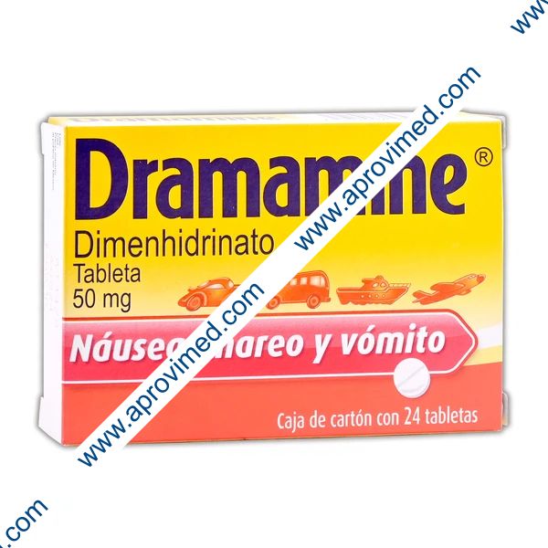 DRAMAMINE c/24 TABS. 50 MG.