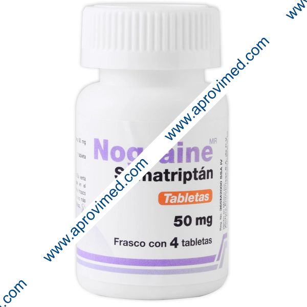 NOGRAINE Fco. c/4 TABS.  50 MG.
